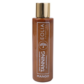 Λάδι Μαυρίσματος -Tanning Oil Shimmer Bronzer  Mango  Eolia Cosmetics  